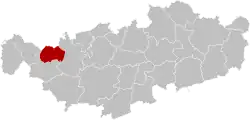 The municipality of Braine-le-Château in Walloon Brabant