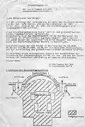 Handout announcing the opening of the Brandenburg Gate crossing