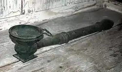 Brass incense burner at Jaffna museum, Sri Lanka