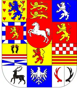 coats of arms of the electorate of Brunswick-Lüneburg;