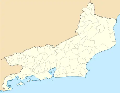 Rio de Janeiro is located in Rio de Janeiro (state)