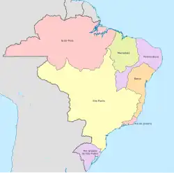 State of Maranhão in 1709