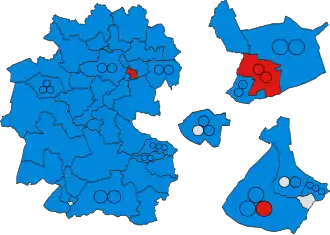2007 results map