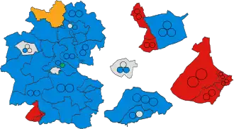 2023 results map