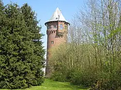 Brejning Watertower by architect Vilhelm Klein