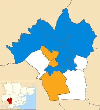 2021 results map