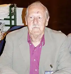 Aldiss at Interaction in Glasgow, 2005