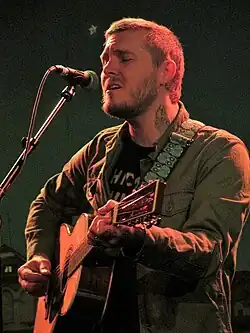 Fallon performing in Cambridge, England, in 2019