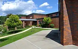 School entranceway