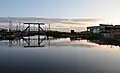 The bridge to the shipyard of Museumsøen