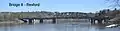 View of the 1965 bridge facing east