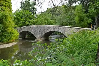 Pre-Civil War Bridge between Guilford and Hamilton Townships