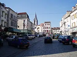 The market square in Brie-Comte-Robert