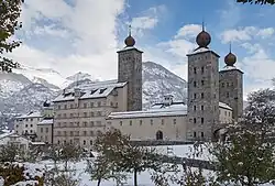 Stockalper Palace in winter
