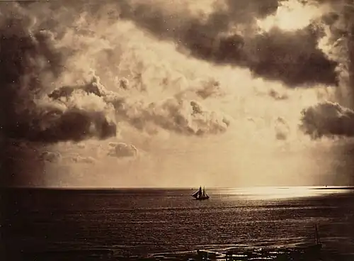 Gustave Le Gray, Brig on the Water, 1856[59]