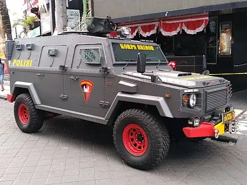 ILSV used by Police Mobile Brigade Corps (Brimob).