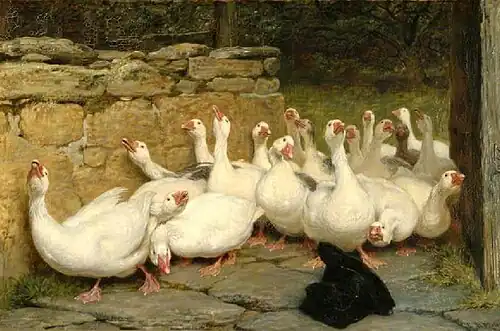 An Anxious Moment by Briton Riviere