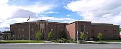 The Broadwater County Courthouse in Townsend
