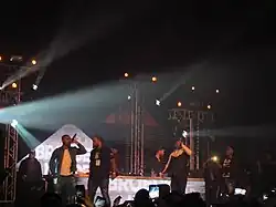 Broederliefde, at the Huntenpop Festival in 2016.
