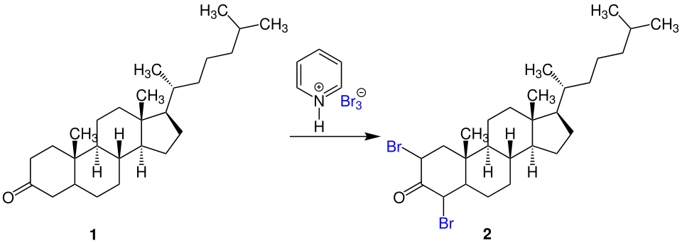 Bromination of a 3-Ketosteroid.