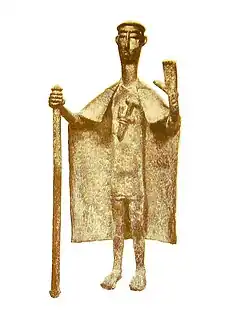 Nuragic Bronze Figurine, Sardinia