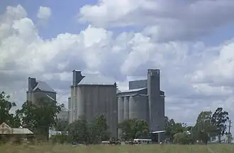 Grain silos, Brookstead, 2009