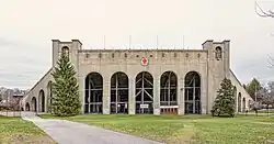 Entrance to Brown Stadium on Sessions Street