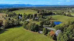 Brownington Village from the southeast