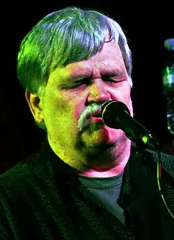 Hampton performing at the Lantern in Blacksburg, Virginia, August 2008