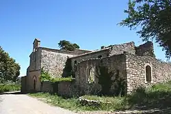The church of Our Lady, in Brue-Auriac