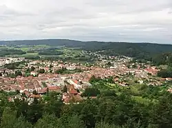 A general view of Bruyères