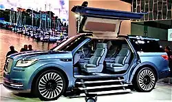 Lincoln Navigator Concept at the 2016 LA Auto Show
