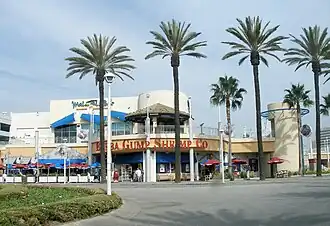The Bubba Gump Shrimp Co. restaurant in Long Beach, California