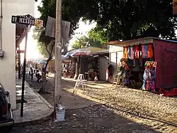 Avenue México in Bucerías