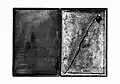 Palette-Grey 1, 1996 · Oil, Pigment on millboard