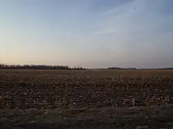 Buck Township includes wide farmlands.
