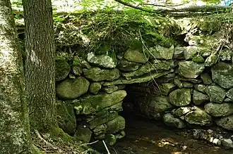 The Churchill Bridge on Mountain Road in Buckfield