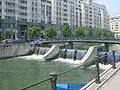 Weir on the Dâmbovița in Bucharest