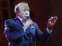 Buddy Richard in a concert, 2010