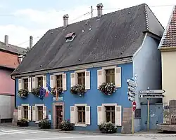 The town hall in Buhl