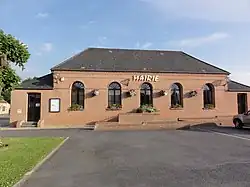 The town hall of Buire