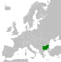 The People's Republic of Bulgaria until 1989