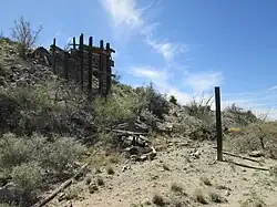 Ruins of the mine.