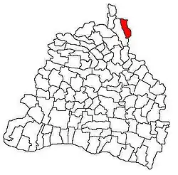 Location in Dolj County