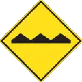 Bumps ahead.