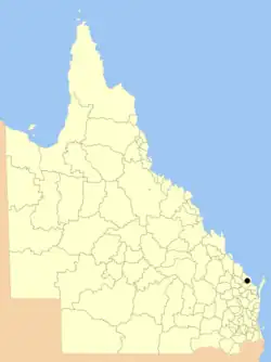 Location within Queensland