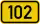 Bundesstraße 102 number.svg
