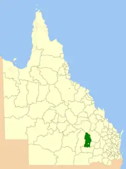 Location within Queensland