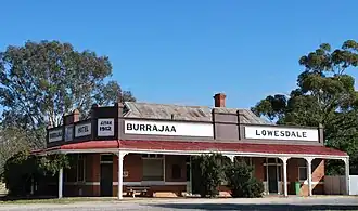 The Buraja Hotel, no longer in use as a hotel.