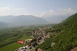 View of Burgstall
